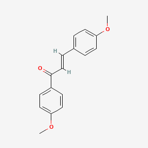 Chemical structure of 4,4'-Dimethoxychalcone
