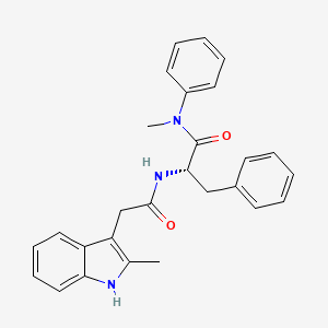 Chemical structure of PF-3450074