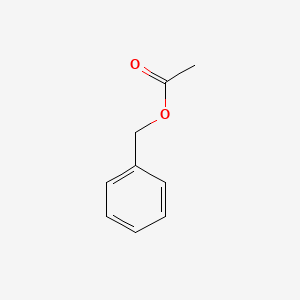 Chemical structure of Benzyl acetate