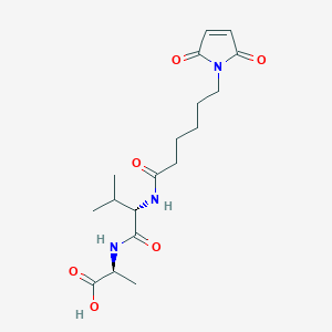 Chemical structure of MC-Val-Ala-OH