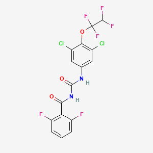 Chemical structure of Hexaflumuron