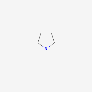 Chemical structure of 1-Methylpyrrolidine