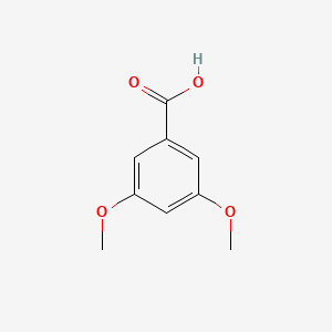 Chemical structure of 3,5-Dimethoxybenzoic acid