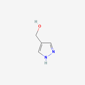 Chemical structure of 4-Hydroxymethylpyrazole