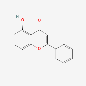 Chemical structure of 5-Hydroxyflavone
