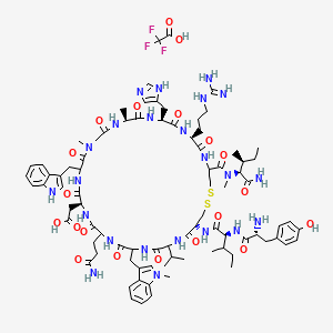 Chemical structure of AMY-101 TFA