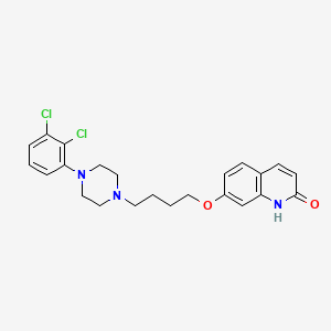 Chemical structure of Dehydroaripiprazole