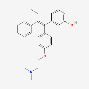 Chemical structure of Droloxifene