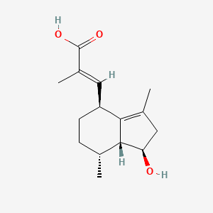 Chemical structure of Valerenolic acid