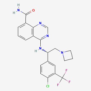 Chemical structure of M2698