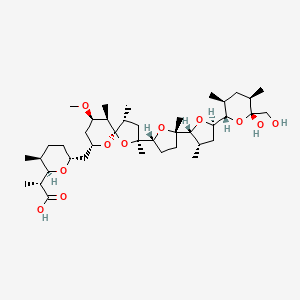 Chemical structure of Nigericin