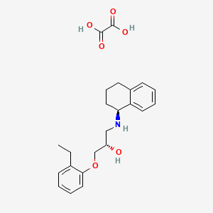 Chemical structure of SR59230A