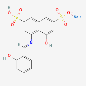 Chemical structure of Azomethine-H monosodium