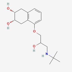 Chemical structure of Nadolol