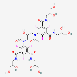 Chemical structure of Iodixanol