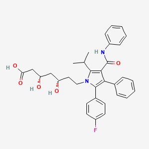 Chemical structure of ent-Atorvastatin