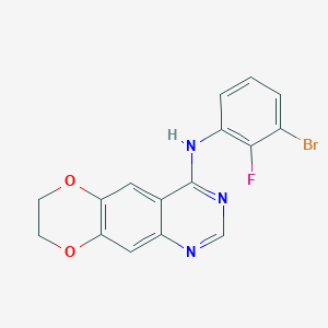 Chemical structure of JCN037