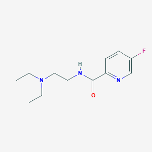 Chemical structure of Melanin probe-1