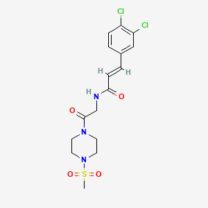 Chemical structure of SR18662