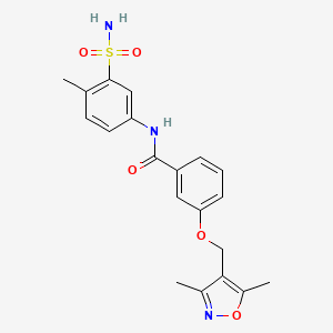 Chemical structure of Z62954982
