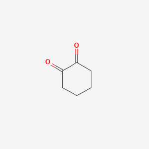 Chemical structure of 1,2-Cyclohexanedione