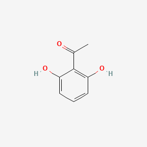 Chemical structure of 2,6-Dihydroxyacetophenone