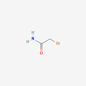 Chemical structure of 2-Bromoacetamide
