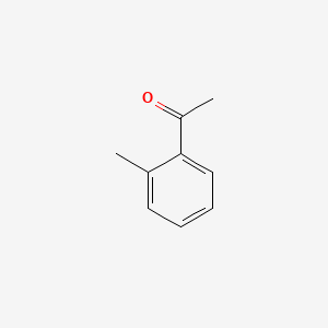 Chemical structure of 2-Methylacetophenone