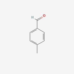 Chemical structure of p-Tolualdehyde