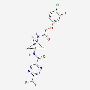 Chemical structure of 2BAct