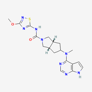 Chemical structure of SHR0302