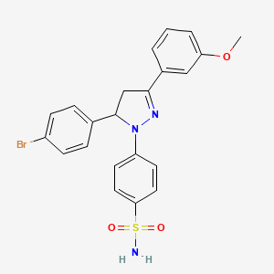Chemical structure of CID44216842