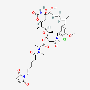 Chemical structure of MC-DM1