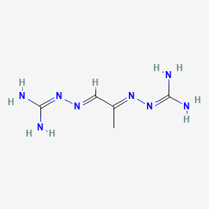 Chemical structure of Mitoguazone