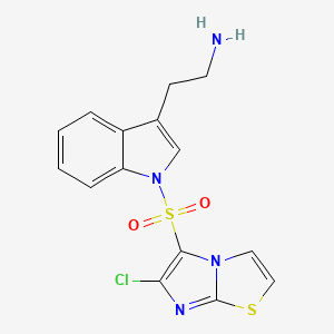 Chemical structure of WAY-181187