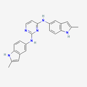 Chemical structure of AZA1