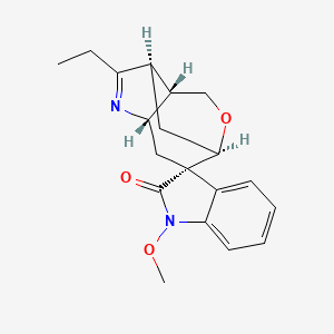 Chemical structure of Humantenmine