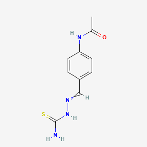 Chemical structure of Thiacetazone