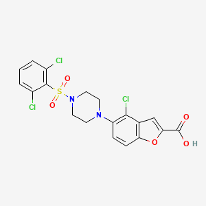Chemical structure of Vonafexor