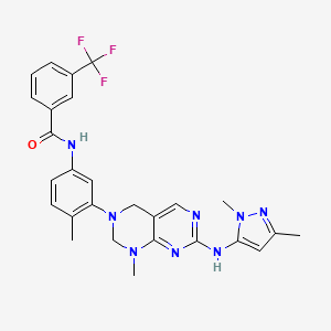 Chemical structure of XMU-MP-3