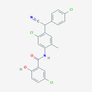 Chemical structure of ZT-1a