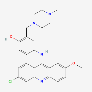Chemical structure of HM03