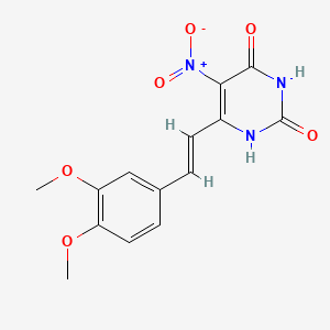 Chemical structure of S·pombe lumazine synthase-IN-1