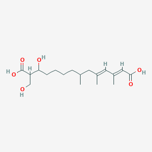 Chemical structure of 1233B