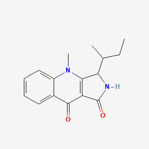 Chemical structure of Quinolactacin A