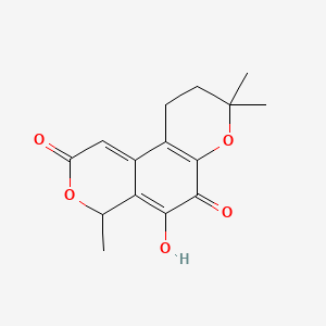 Chemical structure of Fuscin