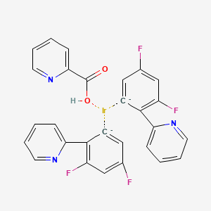 Chemical structure of IraZolve-ER Blue™