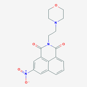 Chemical structure of LysoFP-NO2