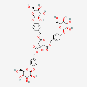 Chemical structure of Parishin A