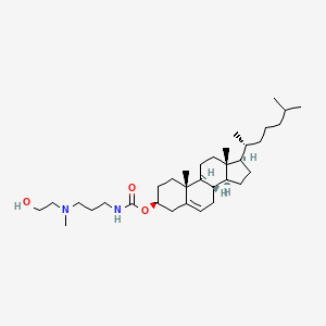 Chemical structure of MHAPC-Chol